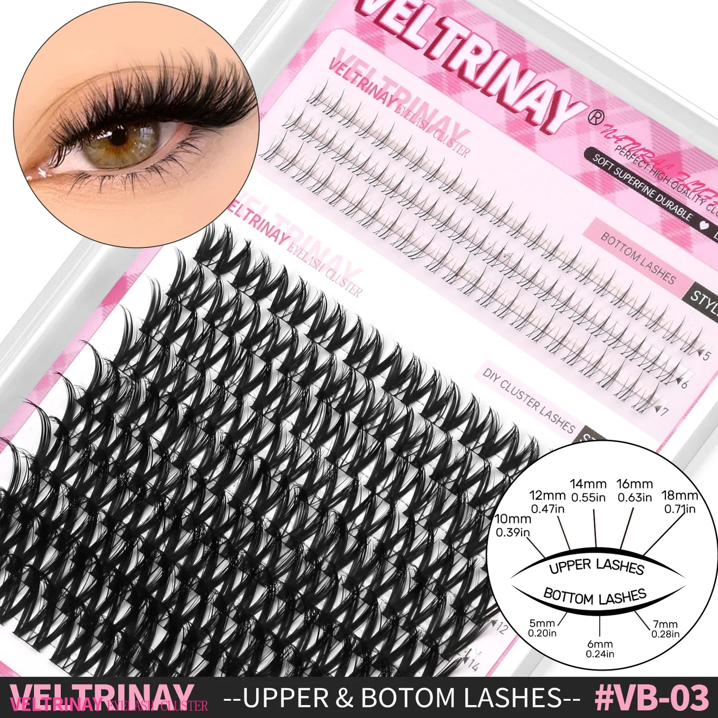 Velvet Whisper | Wispy Lash Clusters by Scarlett Elegance
