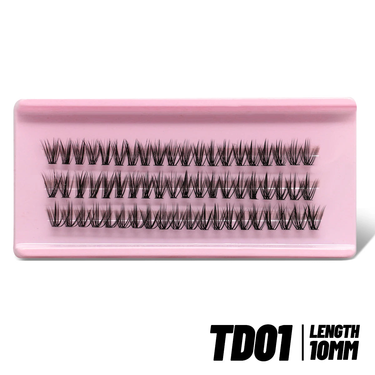 VELTRINAY Natural Lash Clusters Wispy Eyelash Clusters C Curl Individual Lashes Mix Length Natural Look Eyelashes Clusters